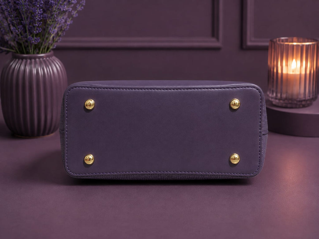 Sac Angelo violet - vue intérieure compartiment