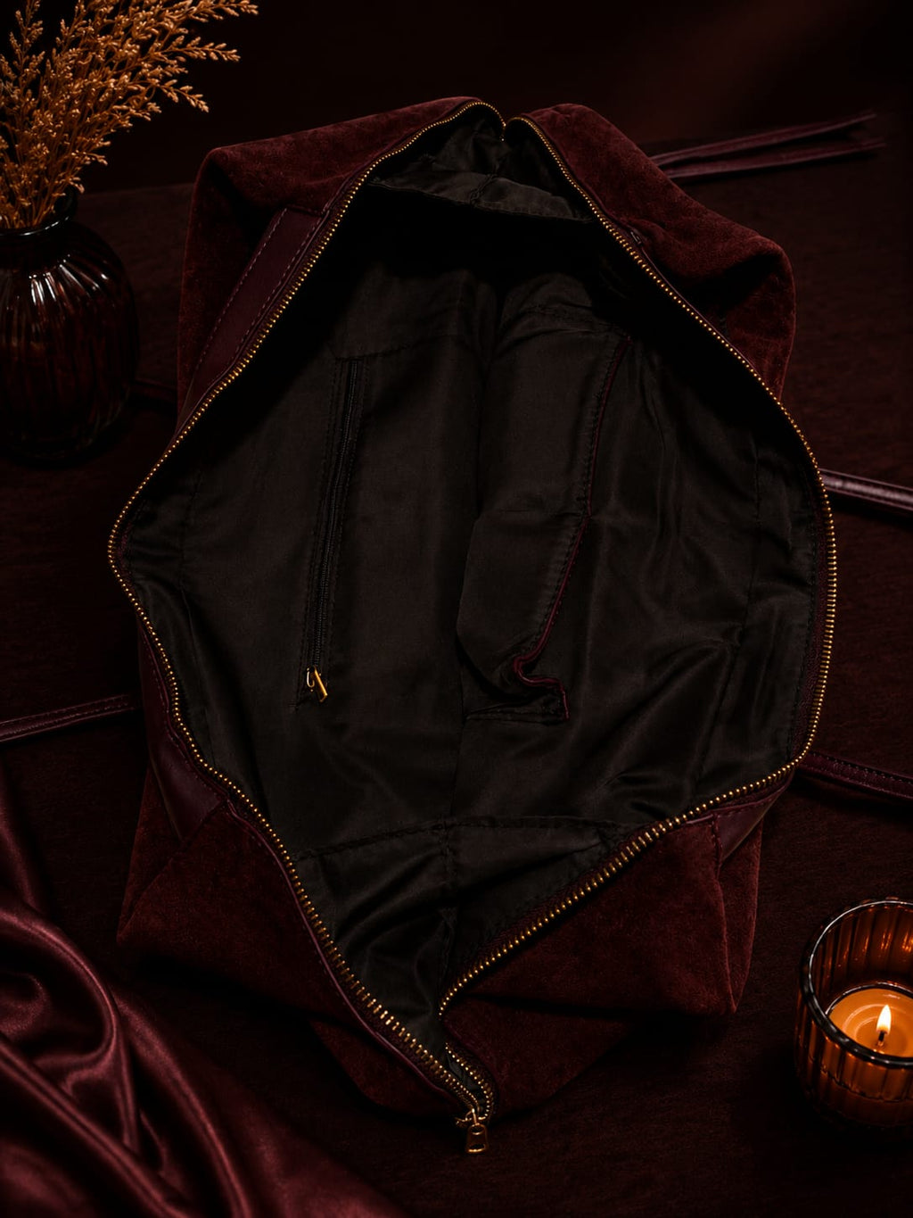 Sac Marina bordeaux – fiche dimensions détaillée
