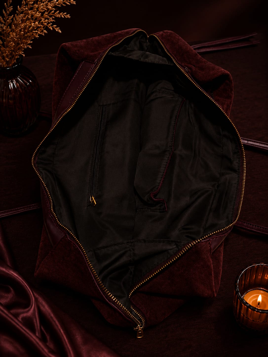 Sac Marina bordeaux – fiche dimensions détaillée