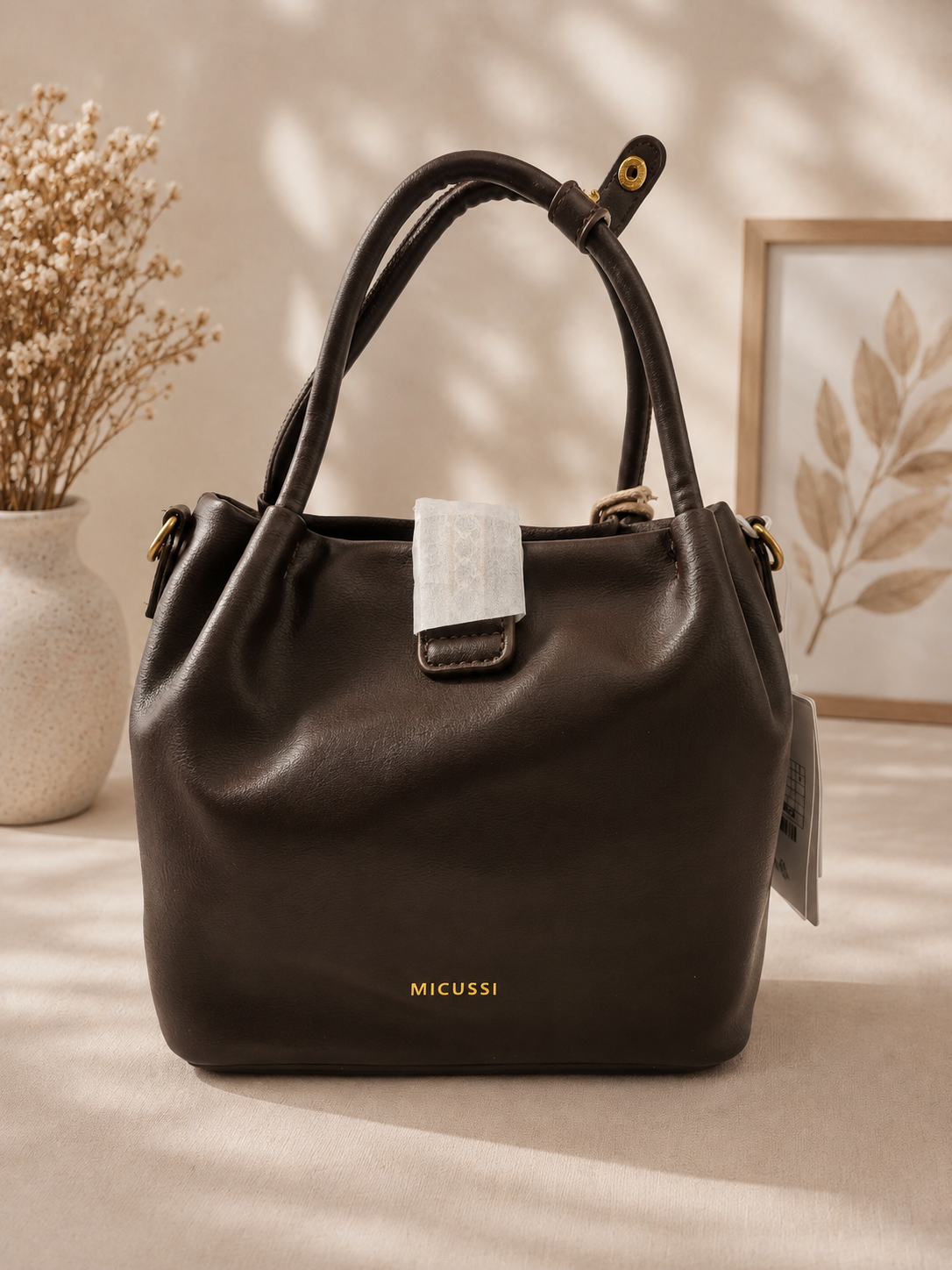 Sac à main Micussi – Marron